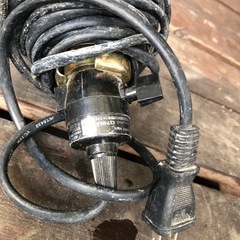 屋内投光機　球、クリップ無し　ジャンク品の画像