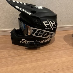 BELL MX9 オフヘルメット　ゴーグル付きの画像