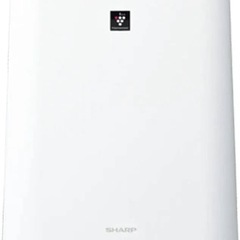 シャープ 加湿 空気清浄機 KC-R50-W プラズマクラスター 7000 空気清浄 23畳 ホワイト タンク容量 約2.5L/加湿量500mLの画像