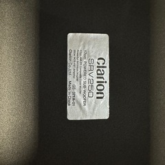 clarion サブウーハー
の画像