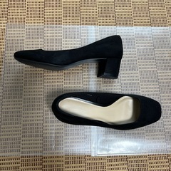 決まりました！黒パンプス 2足 　 22㎝と22.5㎝の画像