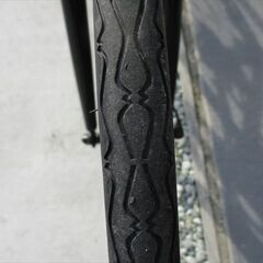 E500　★　12800円★整備済み スポーツ中古自転車 ブラック　２×7段　48ｃｍ【クロスバイク】の画像