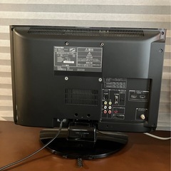 TOSHIBA REGZA 19型
　 東芝　レグザ　19インチ　テレビの画像