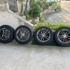 205/55R16  スタッドレス＋アルミ4本  ゴルフ7の画像