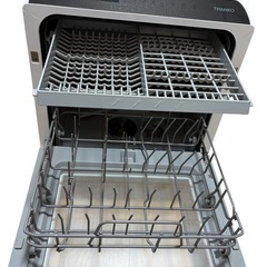 2021年製　工事不要　食洗機　サンコー ラクアの画像