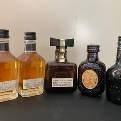 ウィスキー　ミニボトルセット　新品未開封の画像