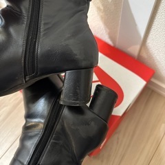 24.5cmレディースヒールブーツの画像