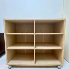 アイリスオーヤマ　収納カート　棚　の画像