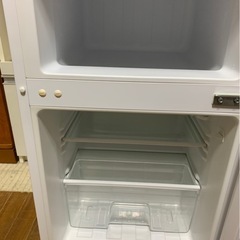 2ドア　冷蔵庫の画像