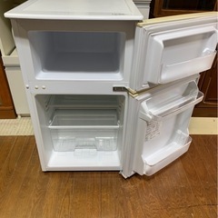 2ドア　冷蔵庫の画像