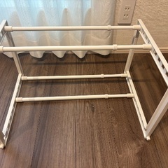 キッチン　収納　ラック　2段　奥行き30cmの画像