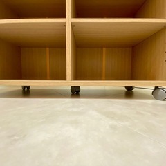 アイリスオーヤマ　収納カート　棚　の画像