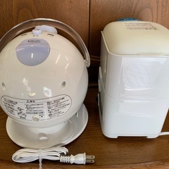★一つ1000円★・TWINBIRD パーソナル加湿器 2007年製 SK-4974・Panasonic nanoe nanocare　2009年製 EH-SA40 ・加湿器の画像