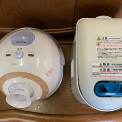 ★一つ1000円★・TWINBIRD パーソナル加湿器 2007年製 SK-4974・Panasonic nanoe nanocare　2009年製 EH-SA40 ・加湿器の画像