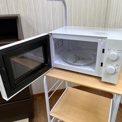 激安販売!! ニトリ 電子レンジ 50Hz専用 単機能 2019年 MM720CUKN3の画像