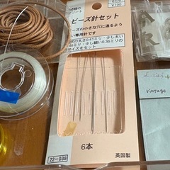 ビーズ 　ハンドメイドの画像