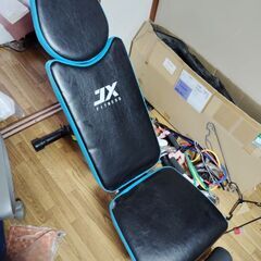 インクラインベンチ＆ダンベルセットの画像