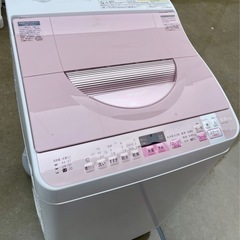 名古屋市、近郊限定配達設置無料 シャープ全自動洗濯機5.5kgの画像