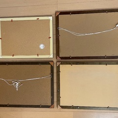 額縁　A3サイズ　3枚　B3サイズ　1枚の画像