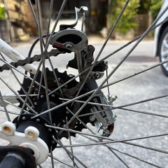自転車あげます⭐️受付停止⭐️（リアディレイラー破損）の画像