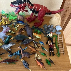 恐竜フィギュアセット【取引中】の画像