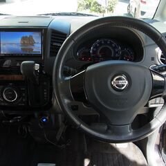 コミ価格☆車検R9/8マデ☆ニッサン ルークス ハイウェイスターターボ☆ナビ・バックカメラ・HDMI☆純正キセノン☆両側パワースライドドア☆神戸発の画像