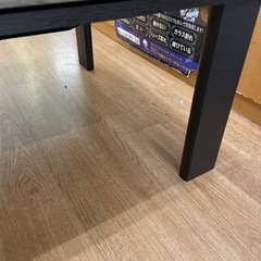 ⭐︎ドリーム荒牧店⭐︎ジモティー割引有⭐︎【クリーニング済み】パル/正方形折脚こたつ/GY×BK/2021年製の画像