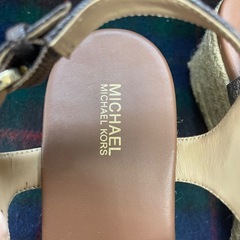 マイケルコース サンダル エスパドリーユ 厚底 ウェッジソール おしゃれ 歩きやすい Michael Korsの画像