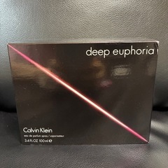 【値下げしました】未使用　CK香水　deep euphoria 100mlの画像