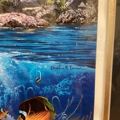 【引き取りに来て下さい】ラッセン　リトグラフ
の画像