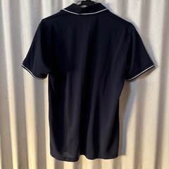 UNIQLO ポロシャツ　紺色　Mサイズの画像