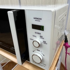 激安レンジ!! 2020年 HITACHI 50Hz専用 単機能電子レンジ HMR-BK220-Z5の画像