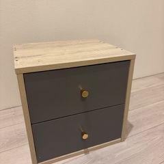 キューブボックス　引き出し　カラーボックスの画像