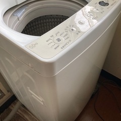 洗濯機　5.5kgの画像