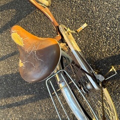 【取引中】子供のせ自転車26インチの画像