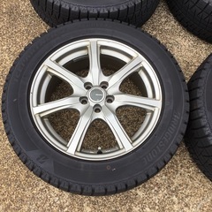 225/55R17 アルミホイール付スタッドレスタイヤ4本セットの画像