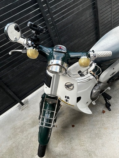 [自賠責来年の5月まで][価格相談可能]ホンダスーパーカブ50 緑/白