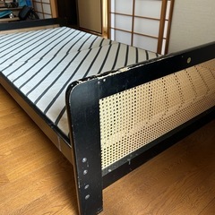 組立シングルベッドの画像
