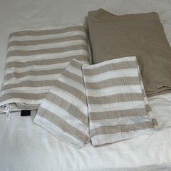 NERUS　GLAN　掛け布団カバー　枕カバー　ボックスシーツ　ダブルサイズ　4点セットの画像