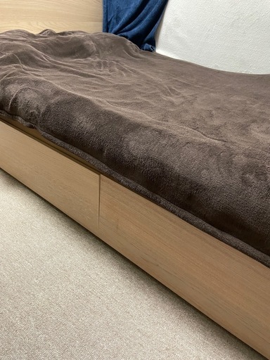 IKEA マルム　イケア　ベッド　マットレスセット　　