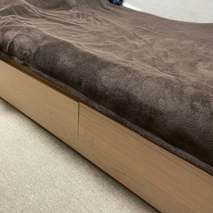 IKEA マルム　イケア　ベッド　マットレスセット　　の画像