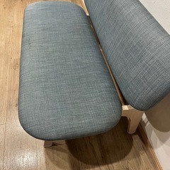 ニトリ　リラックスワイドチェアの画像