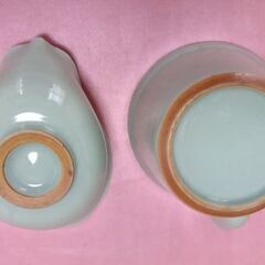 煎茶道具　青磁　宝瓶、湯冷ましセットの画像
