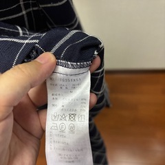 アクシーズ　紺　ワンピースの画像