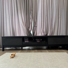 テレビ台セラミック調　モダンの画像