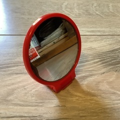 93 ハローキティ　キティちゃん　ミニ鏡　子供のおもちゃ　レトロ　サビ・キズありの画像