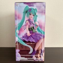 【新作】 初音ミク Flower Fairy 紫のコスモス　フィギュア の画像
