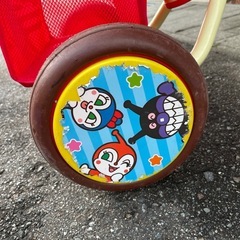 アンパンマンのデラックス 三輪車　の画像