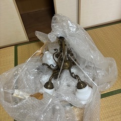 受け渡し者決定しました　シャンデリアの画像