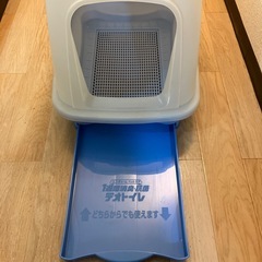 ☆猫 トイレ デオトイレ ブルー の画像